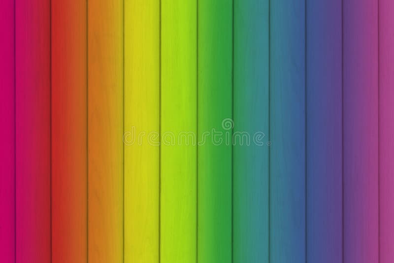Textură colorată cu curcubeu din lemn ca fond royalty free stock images