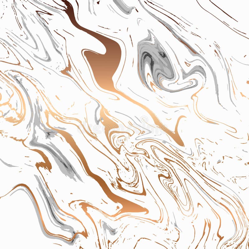 Textură de marmură lichidă, design colorat, de culoare alb-negru și alb, cu un vector de proiectare a vopselei abstracte cu vibraț royalty free illustration