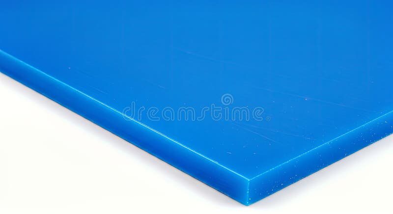Textură de suprafață din plastic albastru electric strălucitor caracterizată prin netezimea impecabilă și reflexia strălucitoare royalty free illustration