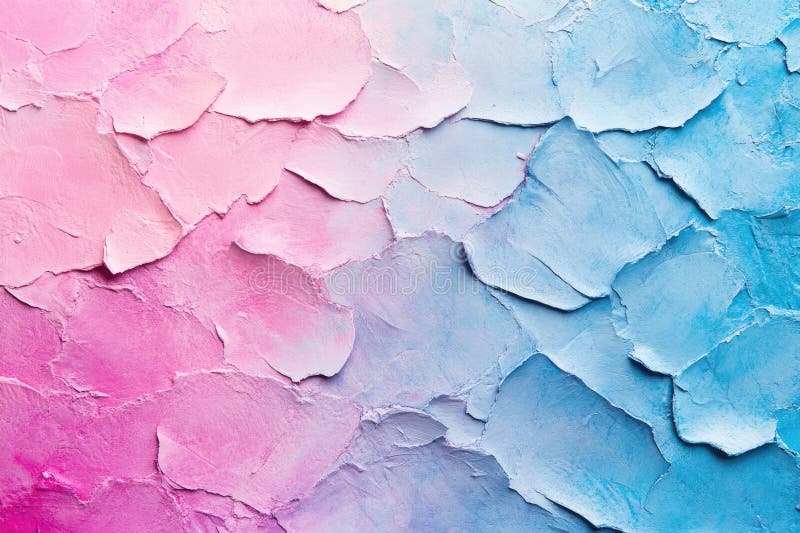 Textură pastelată colorată cu fundal acrilic abstract roz și albastru royalty free stock image
