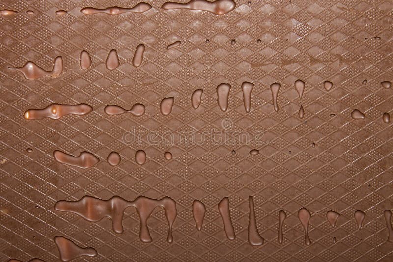 Textuur van melkchocola met patronen stock afbeelding