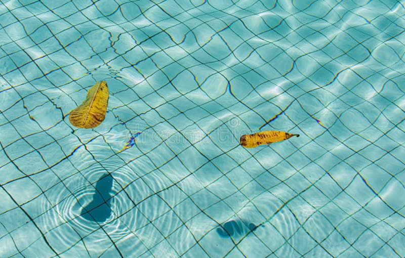 Textuur van water in de pool stock foto Textuur van water in de pool stock foto