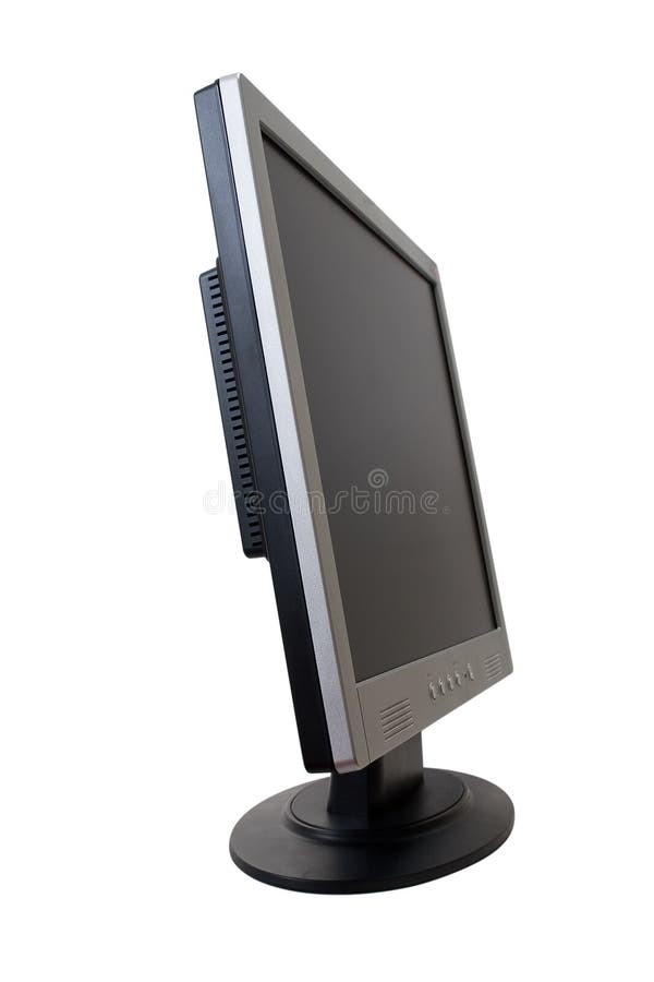 TFT Flat Panel Monitor royalty free stock photo