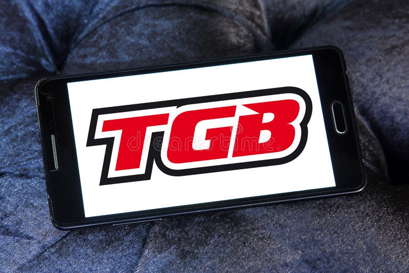 Tgb motorcycle logo royalty free stock photos