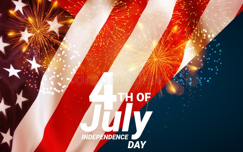 4th Amerika bakgrundsfyrverkerier flag juli tillst?nd f?renade USA Fira sj?lvst?ndighetsdagen Vektor Eps10 royaltyfria foton 4th Amerika bakgrundsfyrverkerier flag juli tillst?nd f?renade USA Fira sj?lvst?ndighetsdagen Vektor Eps10 royaltyfria foton
