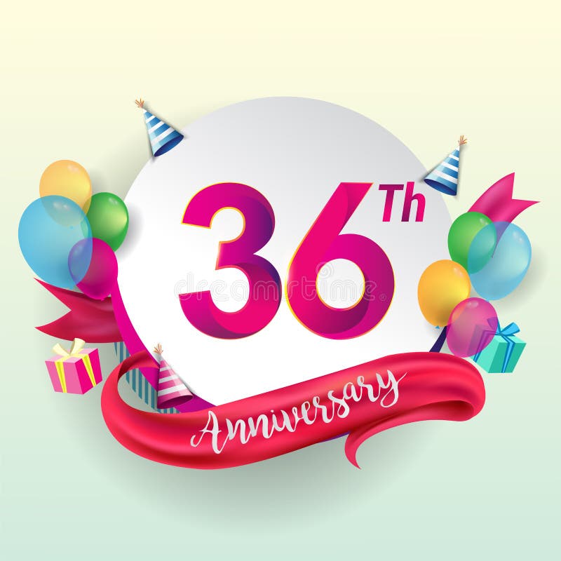 4,906 36 Anniversary Images, Stock Photos, 3D objects, & Vectors