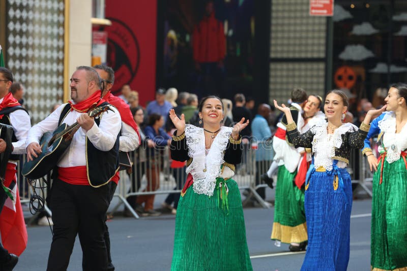 75th Columbus Day Parade NYC 2019 Editorial Stock Image - Image of ...