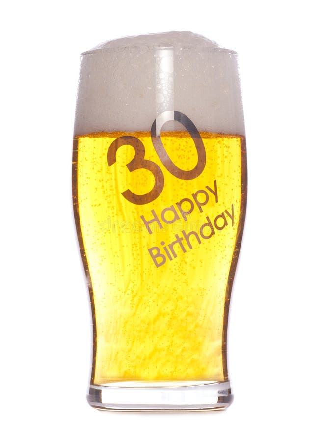 30th Birthday beer