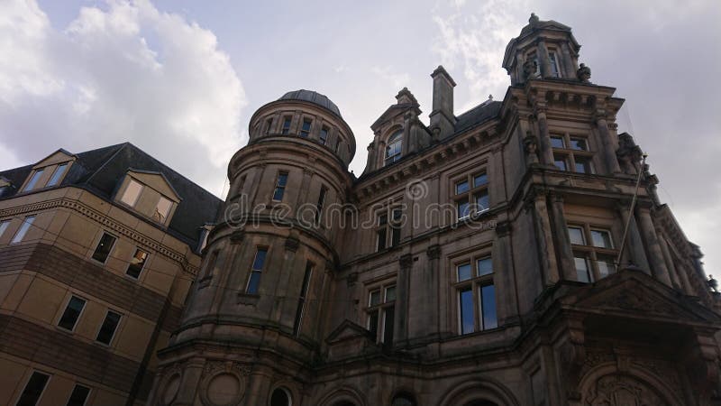 19th Century British Architectural Building Design Outdoors Stock Image