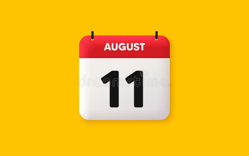 11th August Stock Illustrations – 357 11th August Stock Illustrations, Vectors & Clipart - Dreamstime