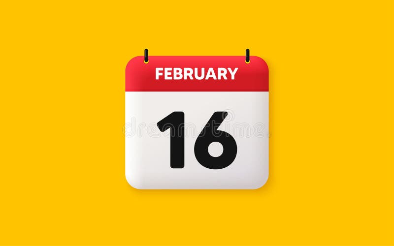 February 16th Stock Illustrations – 344 February 16th Stock Illustrations,  Vectors & Clipart - Dreamstime