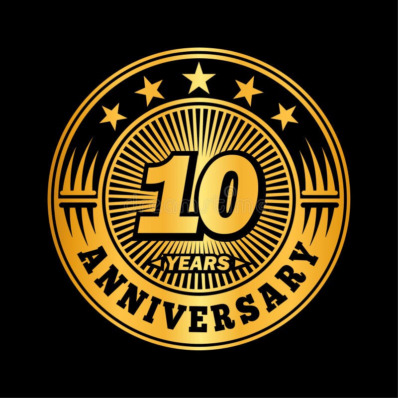 10 Year Anniversary Logo Ideas