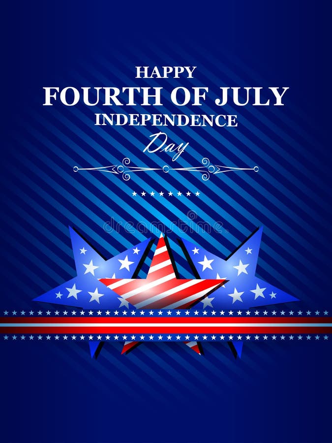 4th July, Independence day of America. Easy to edit vector illustration of 4th July, Independence day of America stock illustration 4th July, Independence day of America. Easy to edit vector illustration of 4th July, Independence day of America stock illustration