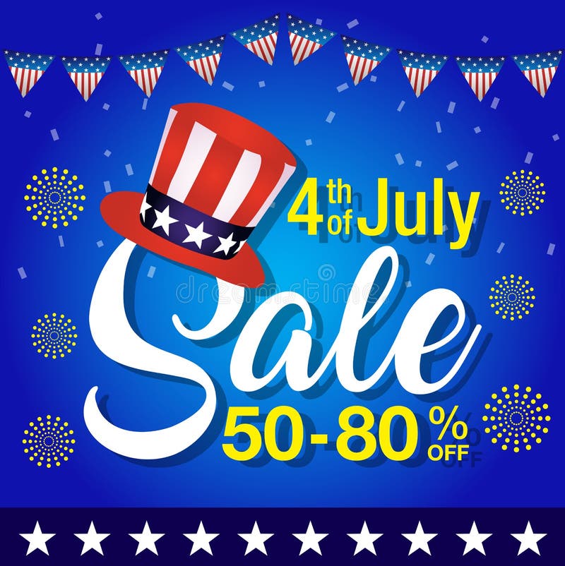 4th Of July Sale Background,Independence Day Of United States Of