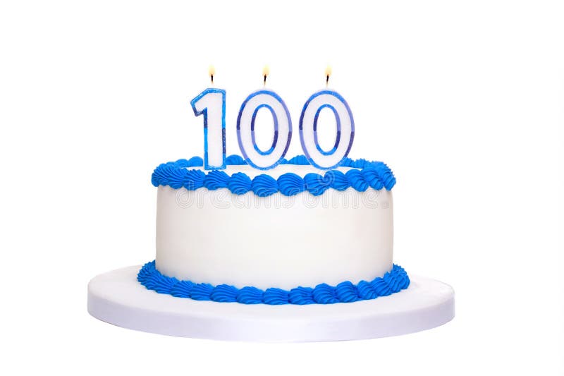 100th torta di compleanno