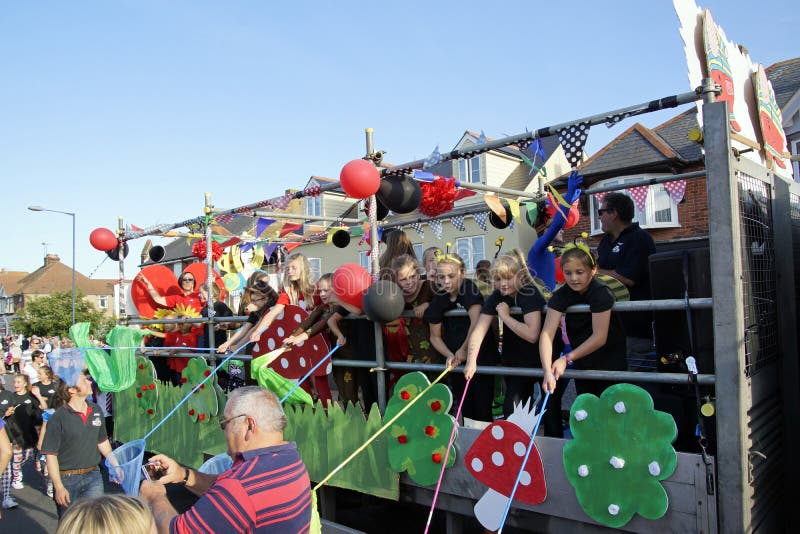 118th Whitstable Carnival royalty free stock photography 118th Whitstable Carnival royalty free stock photography