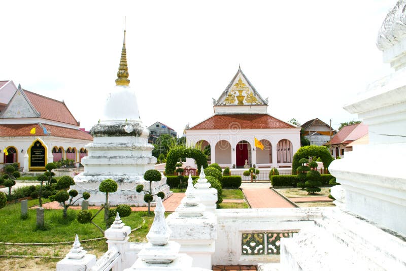 Thai architecture in Wat Pho public temple