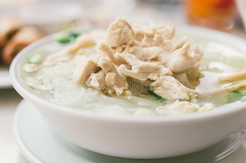 Thai Clear Soup with Chicken Stock Photo Image of gourmet, lunch