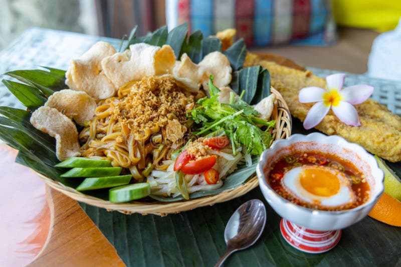 Thai Cuisine, Fish Fillet and Pad Thai Stock Image Image of thailand
