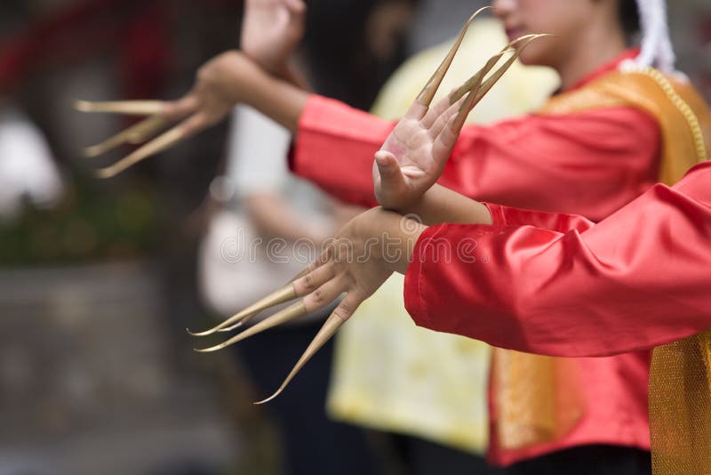 Thai dance performance