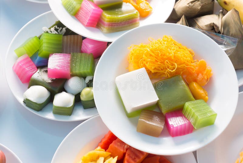 Thai dessert stock image Thai dessert stock image