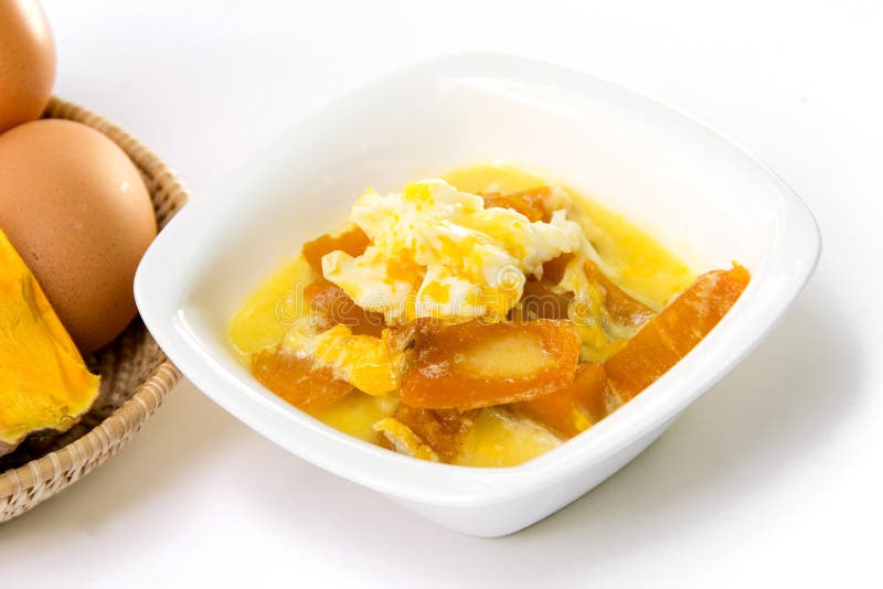 Thai Dessert,pumpkin in Coconut Milk Stock Image Image of nutrient