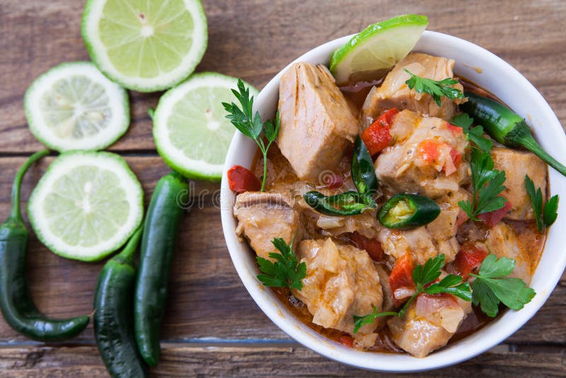 Green tuna curry stock image. Image of dish, milk, chili 89520341