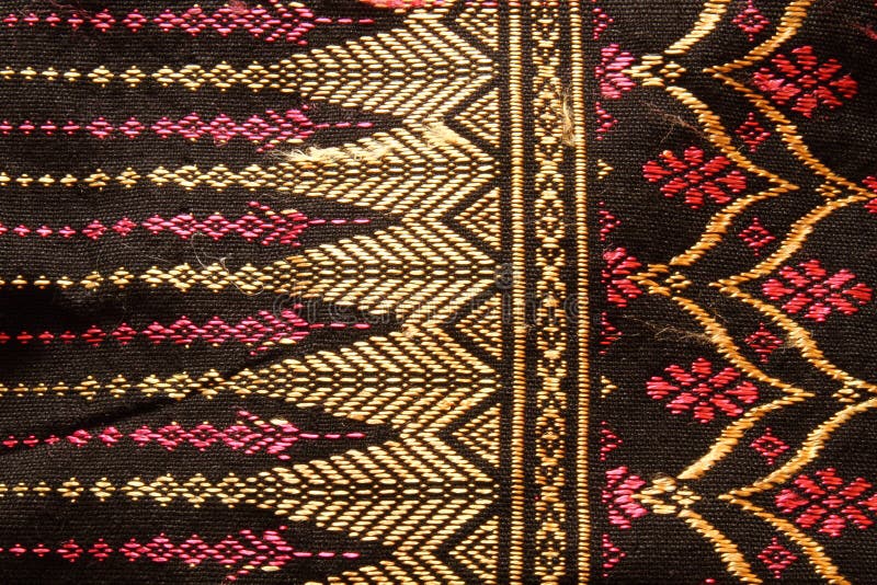 Thai folk textile