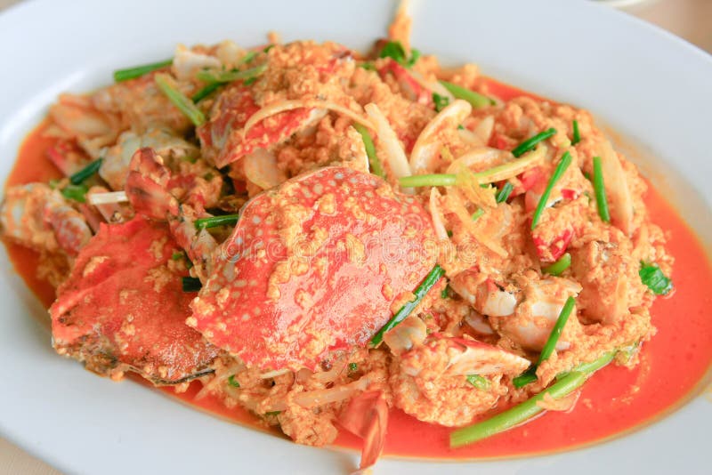 Thai food crab stock photo. Image of cooking, closeup 21576982