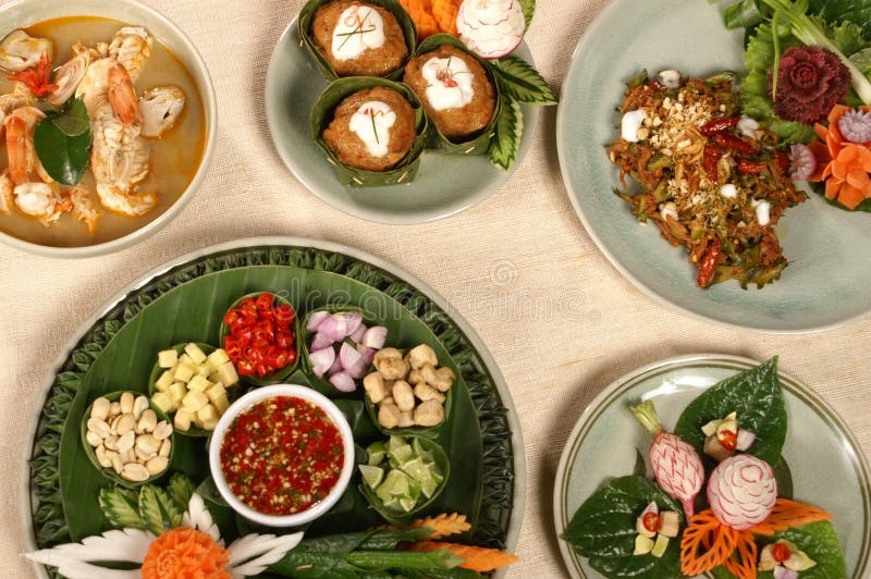 Thai food set