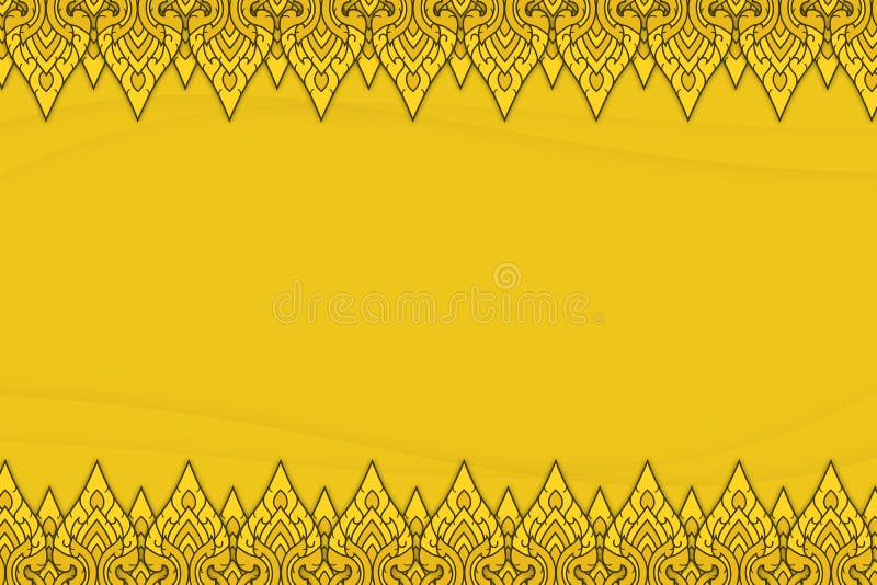 Thai Graphic Culture Background Stock Illustration - Illustration of  flower, bright: 89792220