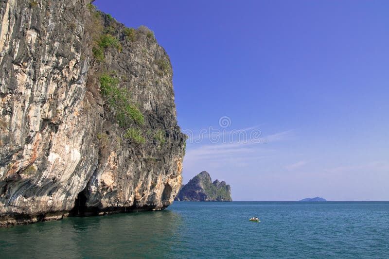 Thai island, Trang province, Thailand.