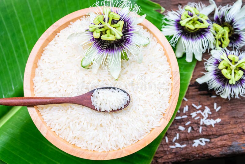 Thai Jasmine rice stock photo. Image of cooking, asia 99726622