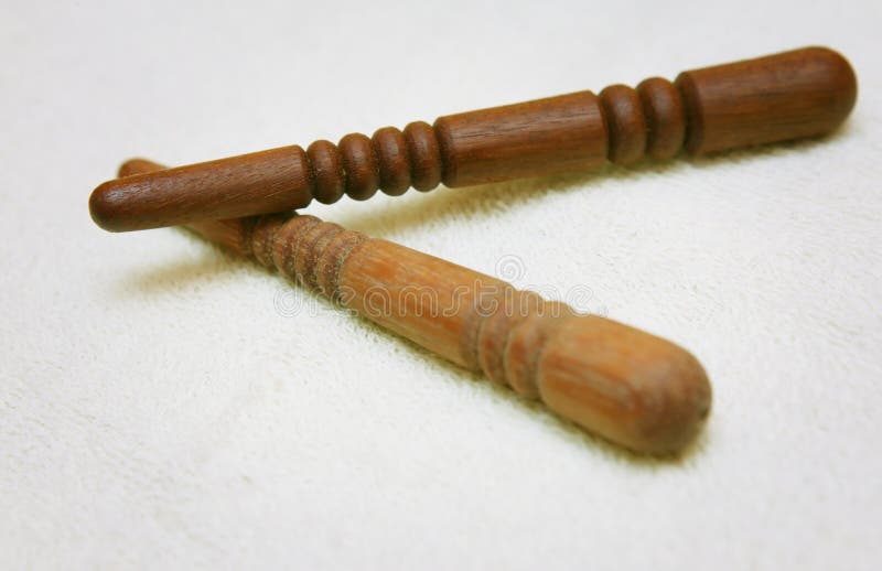 Thai massage sticks stock photo. Image of health, repose 267784