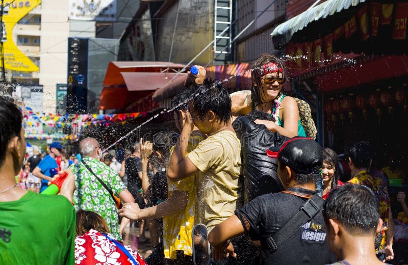 Thai new year festival