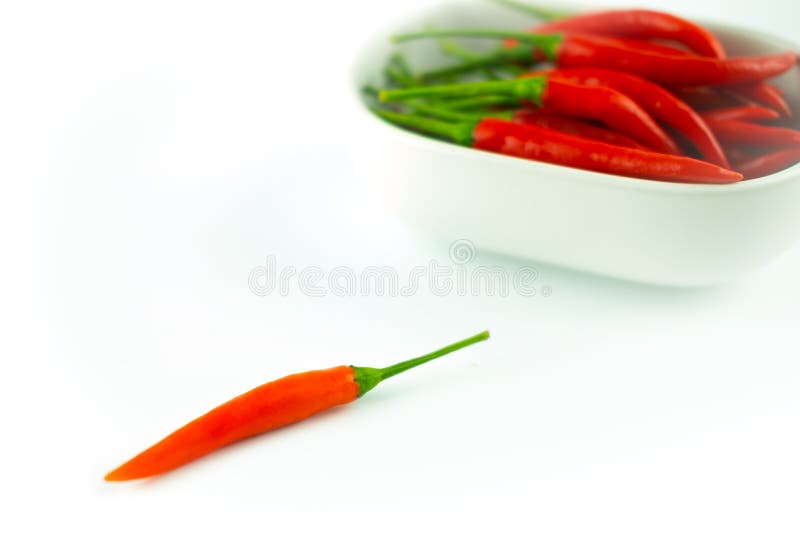 Thai red chili peppers stock photo. Image of crop, healthy 224051466