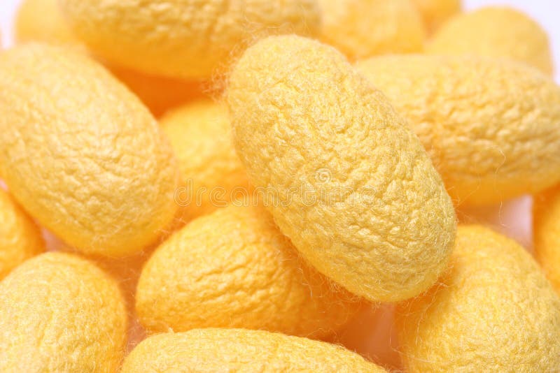 Thai silk pattern, design, texture, thread, cocoon, tool and equipment. royalty free stock photo