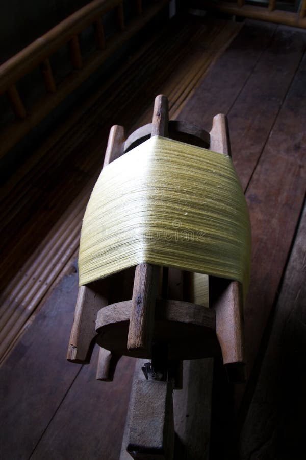 Thai silk roll stock image. Image of dressmaking, isolated 16662117