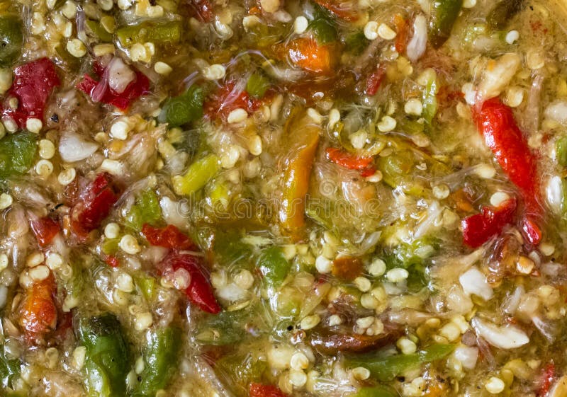 Thai Spicy Seafood Dipping Sauce Stock Photo Image of traditional