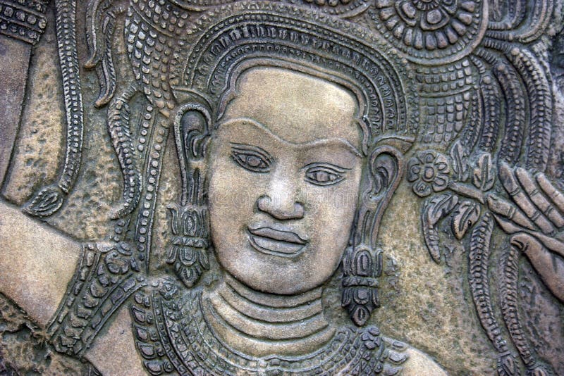 Thai stone carving