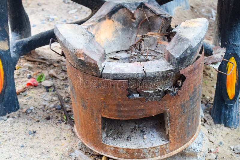 Thai stove, cooking tool stock image. Image of ancient 69496469