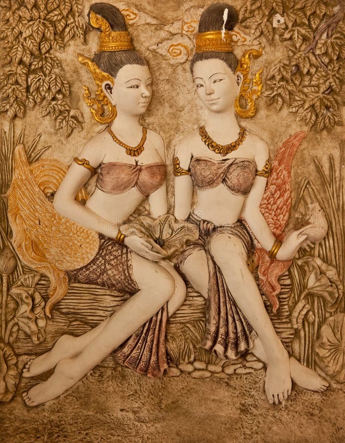 Thai style molding art