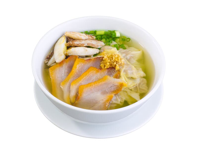 Thai style noodle stock photography