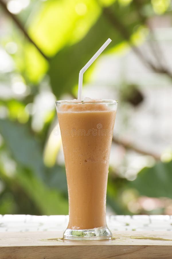 Thai smoothie coffee menu stock photo. Image of espresso 185160686