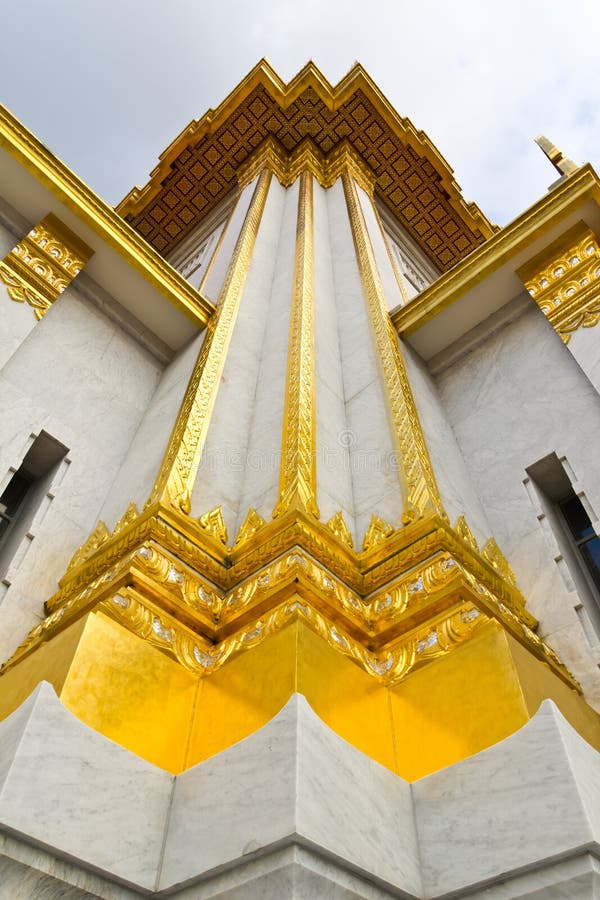 Thai temple church wall