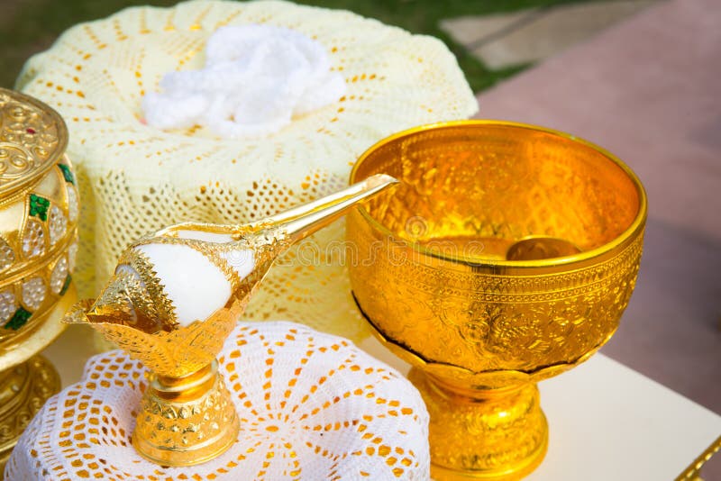 Thai wedding ceremony royalty free stock photography Thai wedding ceremony royalty free stock photography