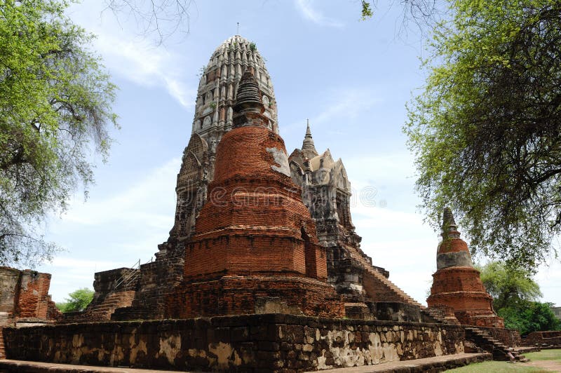 Thailand Ayutthaya wat Ratburana or Ratchaburana