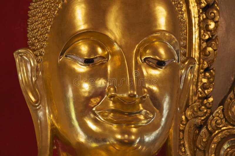 Thailand, Bangkok, golden Buddha