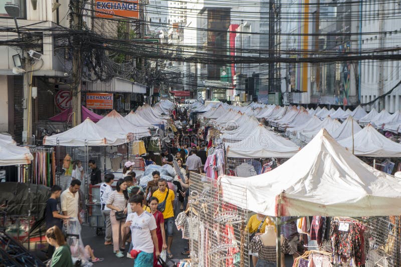 THAILAND BANGKOK PRATUNAM TEXTILE MARKET