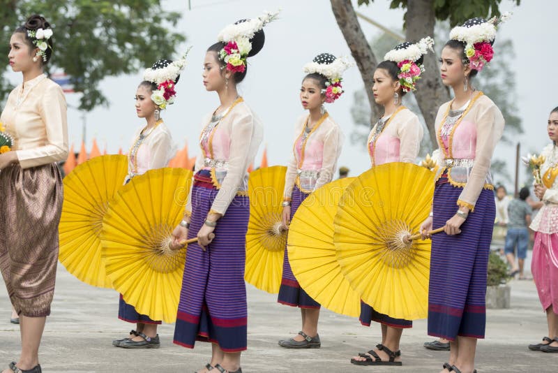 THAILAND BURIRAM SATUEK TRADITION THAI DANCE Editorial Stock Image ...